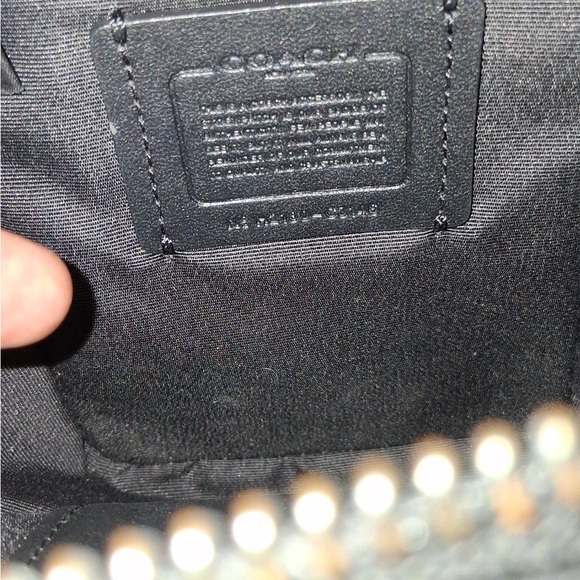 Men's Black and Gray coach Crossbody Bag - Picture 6 of 8